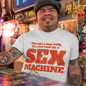 Sex Machine Mens T Shirt FREE DELIVERY