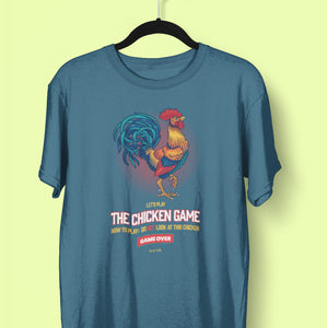 The Chicken Game Mens T Shirt FREE DELIVERY