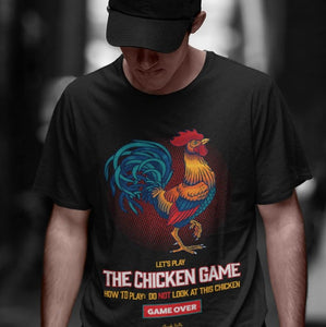 The Chicken Game Mens T Shirt FREE DELIVERY