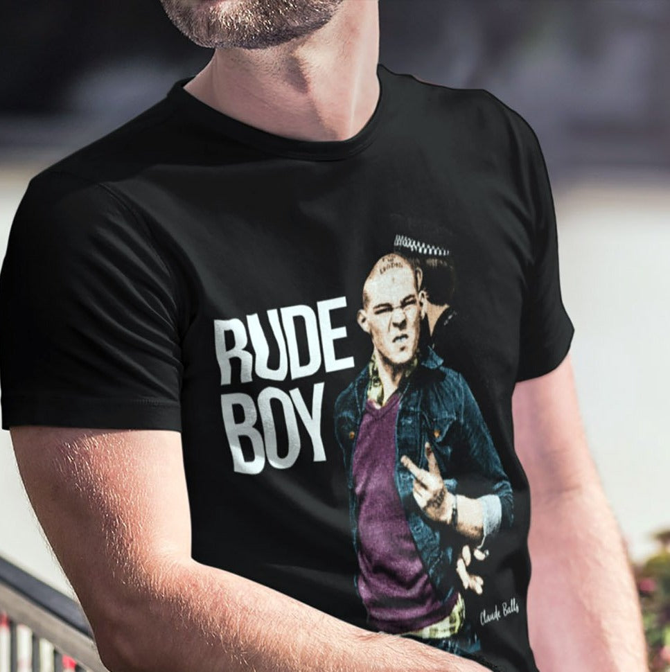 Rude boy Mens T Shirt FREE DELIVERY