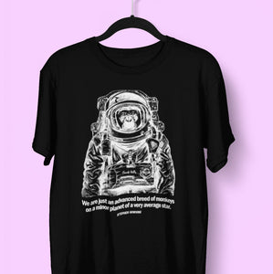 Space monkey Mens T Shirt FREE DELIVERY